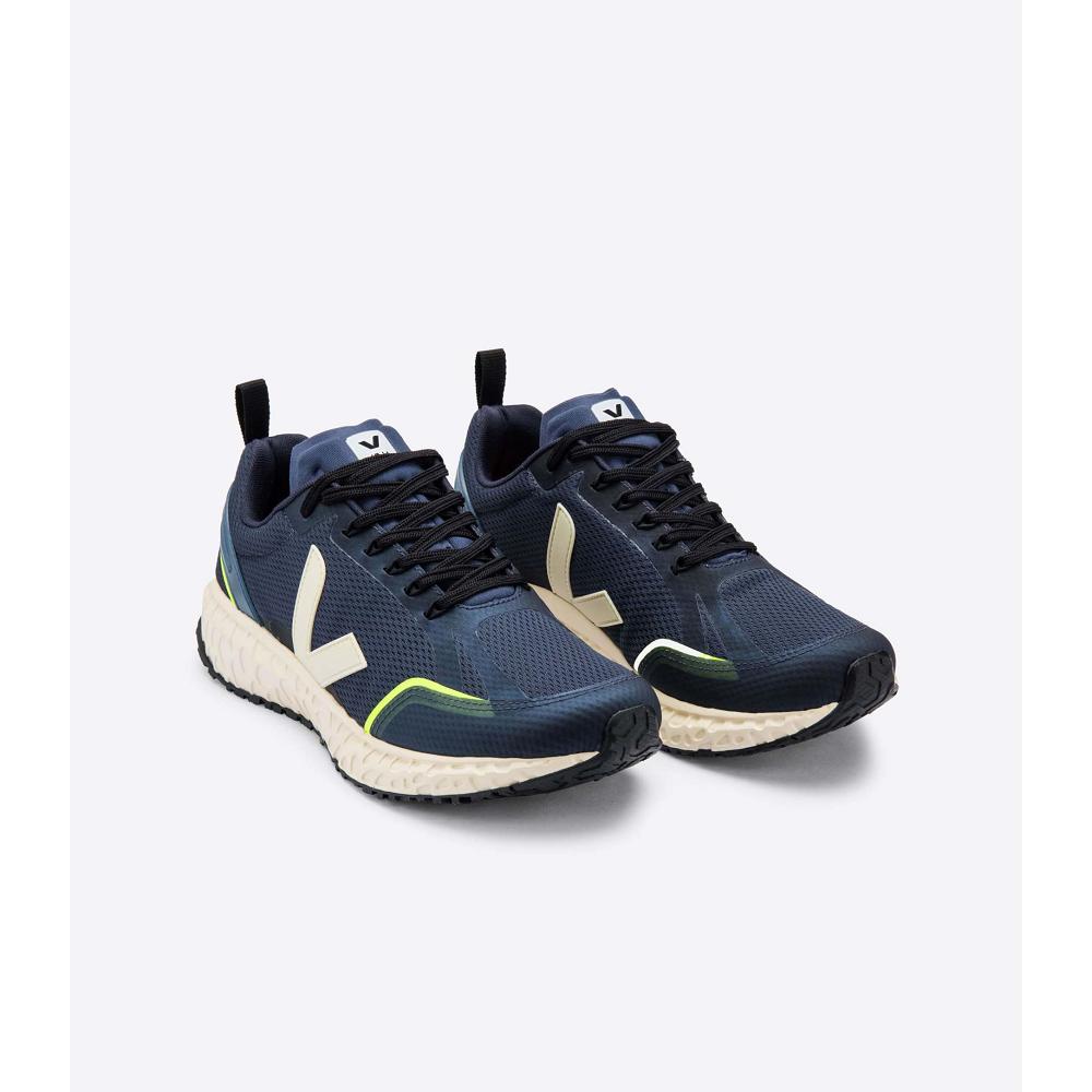 Navy Women's Veja CONDOR MESH Running Shoes | AU 386JPQ